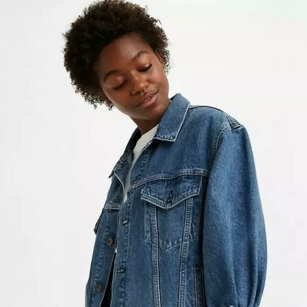 Levi's Made & Crafted  TIDE TRUCKER  Woman's  JACKET  Size-Medium  MSRP$248